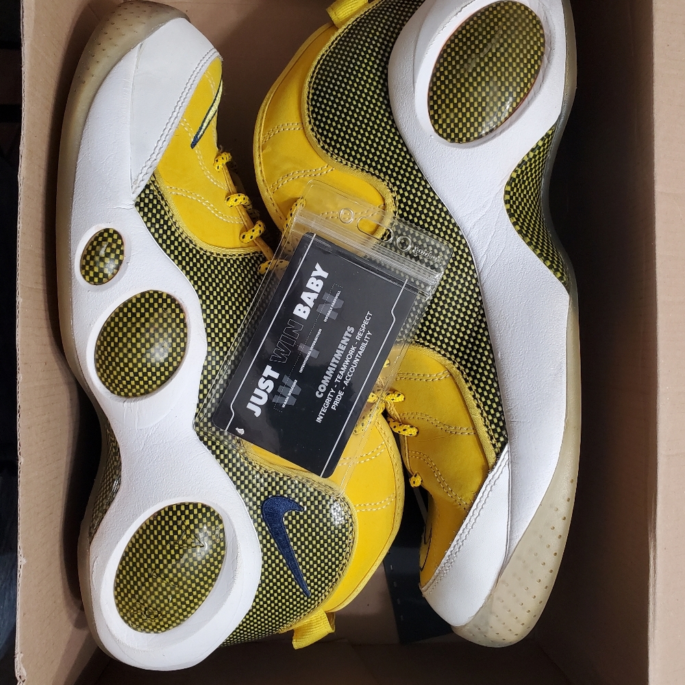 Jason Kidd Zoom Flight 95 California Bears PE size 11.5 VNDS RARE Clean